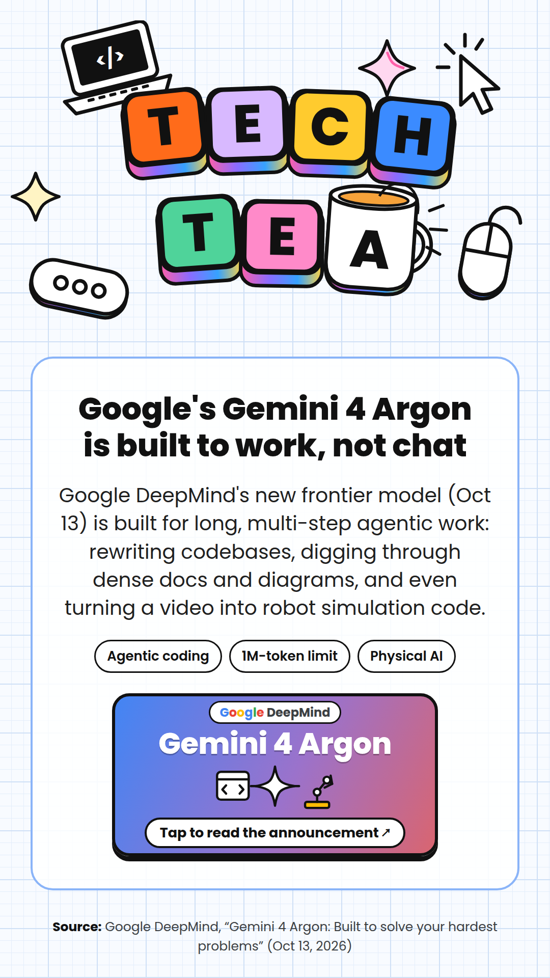 Google's Gemini 4 Argon is built to work, not chat